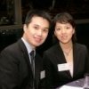 At the Hong Kong alumni reception
