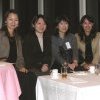 At the alumni reception in Japan