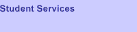 Student Services homepage