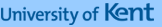 University of Kent homepage