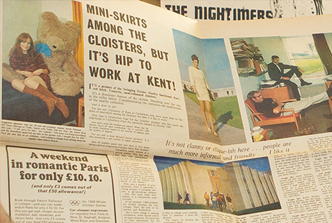 Newspaper article about Kent
